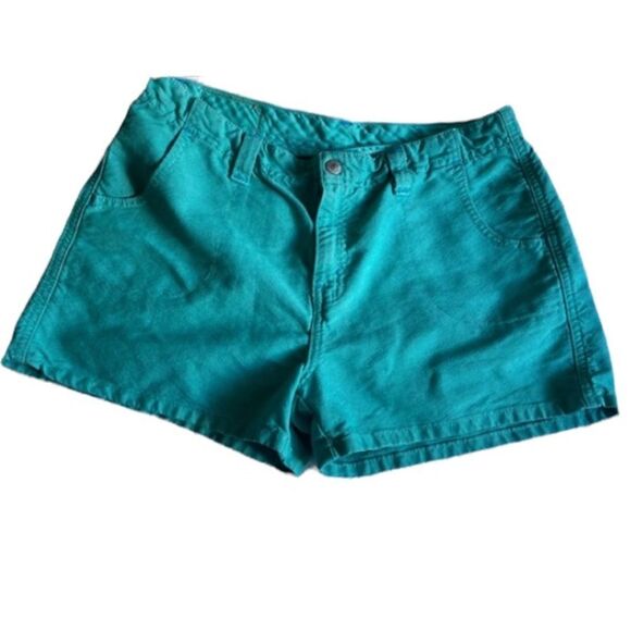 Levi’s Green jean shorts size 14 - Picture 1 of 5